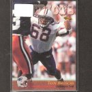 TEDY BRUSCHI - 1996 Classic RC - Patriots & Arizona Wildcats