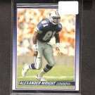 ALEXANDER WRIGHT - 1990 Score Traded ROOKIE Card - Dallas Cowboys & Auburn Tigers