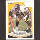 HARDY NICKERSON - 1990 Fleer Update ROOKIE Card - Steelers & Cal Golden Bears