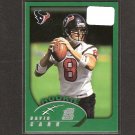 DAVID CARR 2002 Topps ROOKIE - Texans & Fresno State Bulldogs