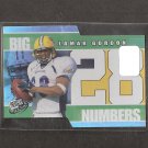 LAMAR GORDON - 2002 Press Pass Big Numbers RC - North Dakota State