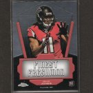 JULIO JONES 2011 Topps Chrome Finest Freshman RC - Falcons & Alabama Crimson Tide
