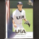 DUSTIN PEDROIA 2002 Upper Deck USA Rookie Card RC - Red Sox & Arizona State Sun Devils DUSTIN PEDROIA 2002 Upper Deck USA Rookie Card RC - Red Sox & Arizona State Sun Devils
