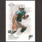 DANIEL THOMAS 2011 Topps Legends Rookie Card RC - Miami Dolphins & Kansas State Wildcats