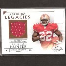 KENDALL HUNTER 2011 Topps Legends Aspiring Legacies RELIC/JERSEY RC - 49ers & Washington Huskies
