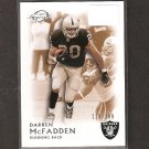 DARREN McFADDEN 2011 Topps Legends Bronze /299 - Raiders & Arkansas Razorbacks