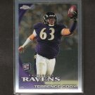 TERRENCE CODY 2010 Topps Chrome Refractor Rookie RC - Ravens & Alabama Crimson Tide