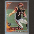 JORDAN SHIPLEY 2010 Topps Chrome Refractor Rookie RC - Bengals & Texas Longhorns
