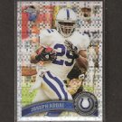 JOSEPH ADDAI 2011 Topps Chrome X-Fractor - Colts & LSU Tigers