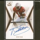 NICK TOON 2012 Leaf Ultimate Draft Autograph Rookie Card RC - Saints & Wisconsin Badgers