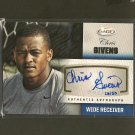 CHRIS GIVENS 2012 Sage Autograph Rookie Card RC #28/50 - St. Louis Rams & Wake Forest