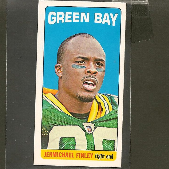 JERMICHAEL FINLEY 2012 Topps Tall Boy - Packers & Texas Longhorns