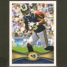 CHRIS GIVENS 2012 Topps Rookie Card RC - St. Louis Rams & Miami Redhawks