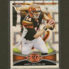 ANDY DALTON 2012 Topps Chrome X-Fractor - Bengals & TCU Horned Frogs