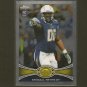 KENDALL REYES 2012 Topps Rookie Card RC - Chargers & UConn Huskies