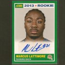 MARCUS LATTIMORE 2013 Score - Autograph RC - 49ers & South Carolina Gamecocks