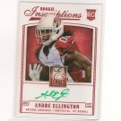 2013 ANDRE ELLINGTON Elite Inscriptions GREEN Autograph RC - Cardinals & Clemson Tigers 2013 ANDRE ELLINGTON Elite Inscriptions GREEN Autograph RC - Cardinals & Clemson Tigers