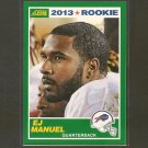 EJ E.J. MANUEL 2013 Score Rookie Card - Bills & Florida State Seminoles