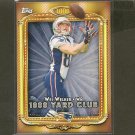 WES WELKER 2013 Topps 1,000 Yard Club - Broncos, Patriots & Texas Tech Red Raiders