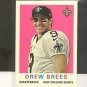 2013 Topps DREW BREES 1959 Mini - Saints & Purdue Boilermakers