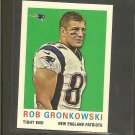 2013 Topps ROB GRONKOWSKI 1959 Mini - Patriots & Arizona Wildcats 2013 Topps ROB GRONKOWSKI 1959 Mini - Patriots & Arizona Wildcats