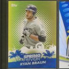 RYAN BRAUN 2013 Topps Spring Fever - Milwaukee Brewers