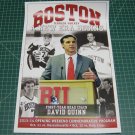 2013-14 NCAA Hockey Boston University Terriers DAVID QUINN Introduction Poster