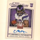 2013 CORDARRELLE PATTERSON Elite Inscriptions BLUE Autograph RC - Vikings & Tennessee Volunteers 2013 CORDARRELLE PATTERSON Elite Inscriptions BLUE Autograph RC - Vikings & Tennessee Volunteers