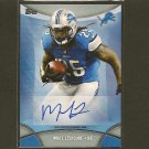 MIKEL LESHOURE 2013 Topps Redeemed Autograph - Detroit Lions & Fighting Illini MIKEL LESHOURE 2013 Topps Redeemed Autograph - Detroit Lions & Fighting Illini