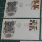 1983 US Postal Summer Olympics FDC Cachet Set of 5 - First Day Issue - Scott #2048,2049,2050,2051