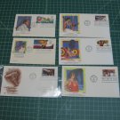USPS Postal Stationery/Card - Fleetwood Cachet OLYMPICS Airmail - FDC First Day of Issue Lot x11 USPS Postal Stationery/Card - Fleetwood Cachet OLYMPICS Airmail - FDC First Day of Issue Lot x11