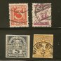 AUSTRIA Postage Stamp Lot x25 - Overprint, Great Cancels, Occupation
