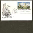 1993 USPS Card Artcraft FDC Scott #UX166 - Washington, DC- National Cathedral First Day of Issue 1993 USPS Card Artcraft FDC Scott #UX166 - Washington, DC- National Cathedral First Day of Issue