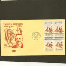 1961 USPS Kolor Kover FDC Scott #1187 Block of 4- Washington, DC- Frederic Remington-First Day Issue