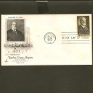 1962 USPS Artcraft FDC Scott #1195 - Washington, DC - Charles Hughes -First Day of Issue