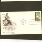 1964 USPS Artcraft FDC Scott #1245 -Martinez, CA- John Muir -First Day of Issue