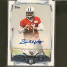 ZACH METTENBERGER 2014 Topps Base Variant Rookie Autograph RC - Titans & LSU Tigers ZACH METTENBERGER 2014 Topps Base Variant Rookie Autograph RC - Titans & LSU Tigers