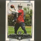 DEREK CARR 2014 Topps Rookie RC - Raiders & Fresno State Bulldogs