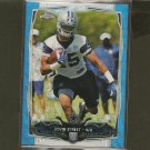 DEVIN STREET 2014 Topps Chrome BLUE WAVE Refractor Rookie RC Dallas Cowboys & Pitt Panthers DEVIN STREET 2014 Topps Chrome BLUE WAVE Refractor Rookie RC Dallas Cowboys & Pitt Panthers