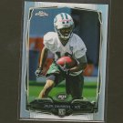 JALEN SAUNDERS 2014 Topps Chrome Refractor Rookie RC NY Jets & Oklahoma Sooners JALEN SAUNDERS 2014 Topps Chrome Refractor Rookie RC NY Jets & Oklahoma Sooners