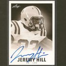JEREMY HILL 2014 Leaf Originals 1960 Retro Autograph Rookie RC - LSU Tigers & Bengals