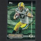 JORDY NELSON & PAUL HORNUNG 2015 Topps Past & Present Performers - Green Bay Packers