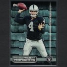 DEREK CARR & TIM BROWN 2015 Topps Past & Present Performers - Oakland Raiders