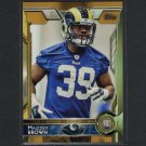 MALCOLM BROWN 2015 Topps Gold Parallel Rookie RC #/2015 - Texas Longhorns & St. Louis Rams MALCOLM BROWN 2015 Topps Gold Parallel Rookie RC #/2015 - Texas Longhorns & St. Louis Rams