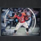 CJ ANDERSON 2015 Topps Fantasy Focus University of California & Denver Broncos CJ ANDERSON 2015 Topps Fantasy Focus University of California & Denver Broncos