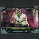JOHN RIGGINS 2015 Topps All-Time Fantasy Legends Kansas Jayhawks & Redskins