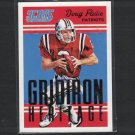 DOUG FLUTIE 2015 Score Gridiron Heritage - BC Eagles & Patriots