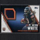 KEVIN WHITE 2015 Topps Jersey Patch/Relic Rookie RC - WVU Mountaineers & Chicago Bears