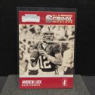 ANDREW LUCK 2016 Panini Contenders Old School Colors - Stanford Cardinal & Colt