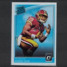 DERRIUS GUICE 2018 Donruss Optic Rated Rookie RC - Redskins & LSU Tigers